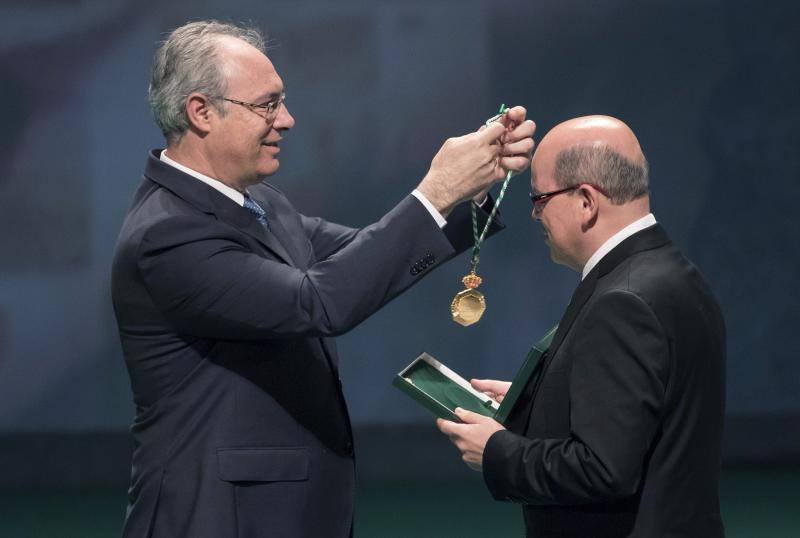 Fotos de la entrega de las Medallas de Andalucía 2017