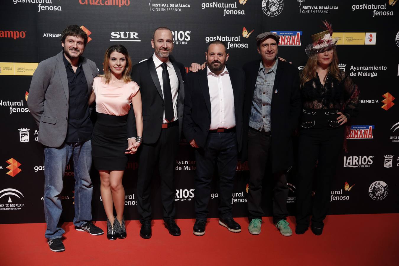 Alfombra roja del Festival de Málaga en Madrid