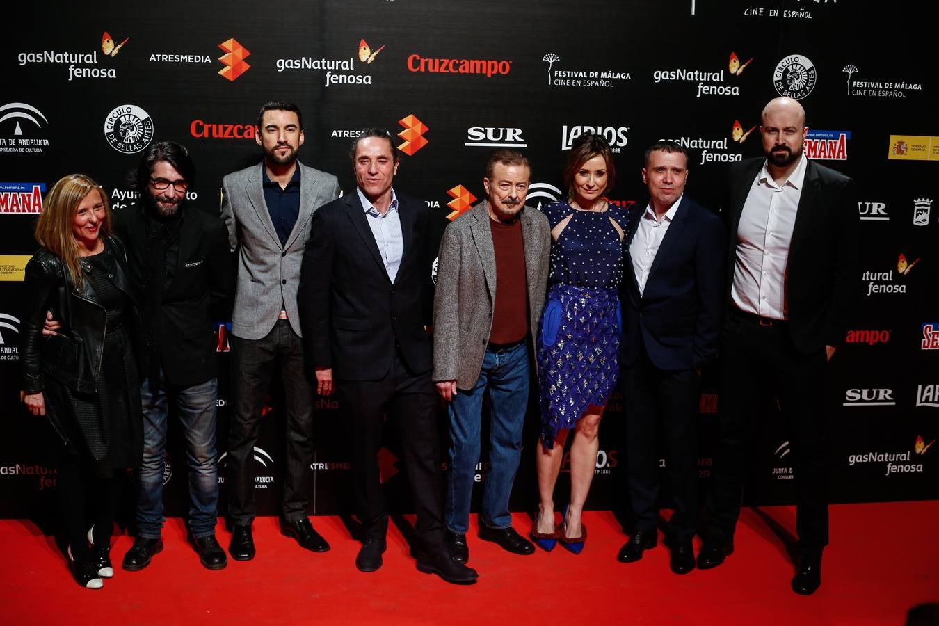 Alfombra roja del Festival de Málaga en Madrid