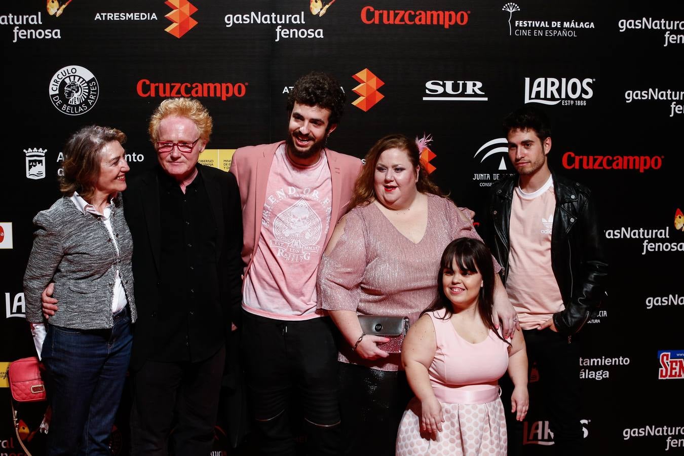 Alfombra roja del Festival de Málaga en Madrid