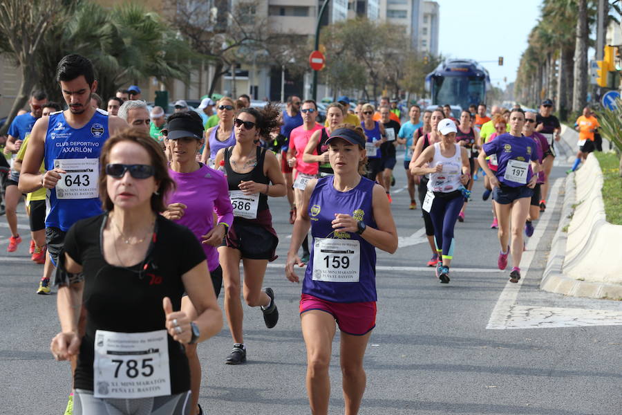 El Minimaratón de la Peña el Bastón, en imágenes