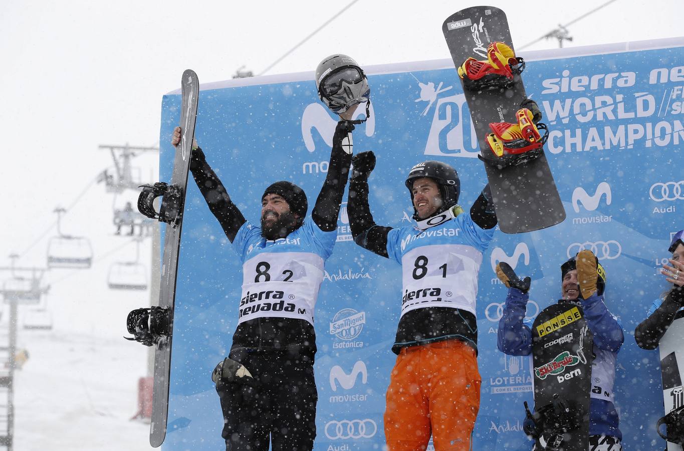 Regino Hernández, plata en Sierra Nevada