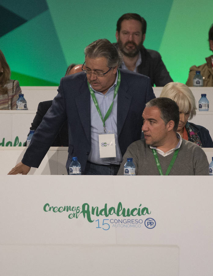 Soraya Sáenz de Santamaría en la segunda jornada del 15 congreso del PP andaluz