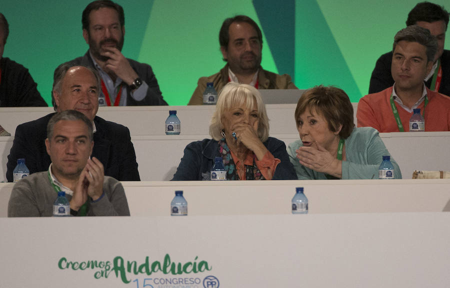 Soraya Sáenz de Santamaría en la segunda jornada del 15 congreso del PP andaluz