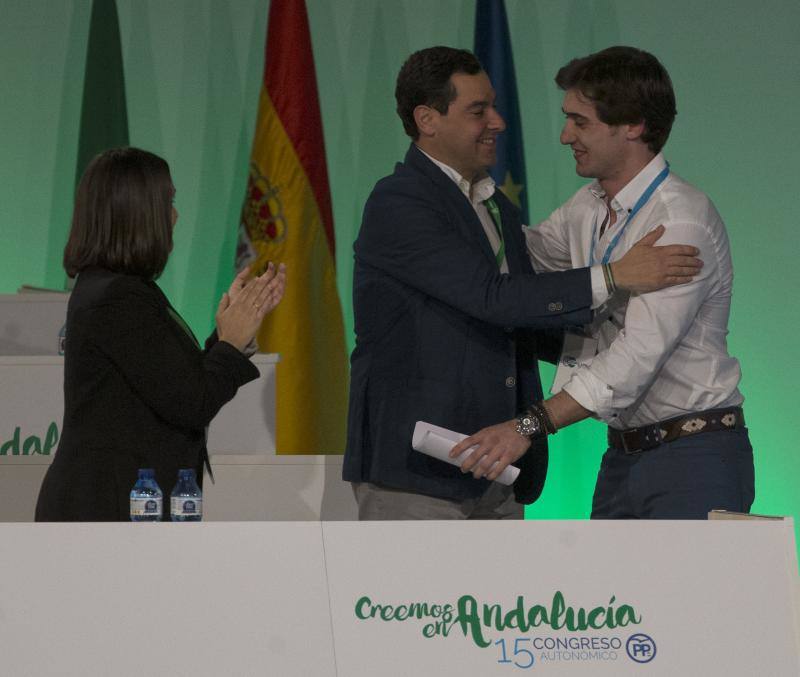 Soraya Sáenz de Santamaría en la segunda jornada del 15 congreso del PP andaluz