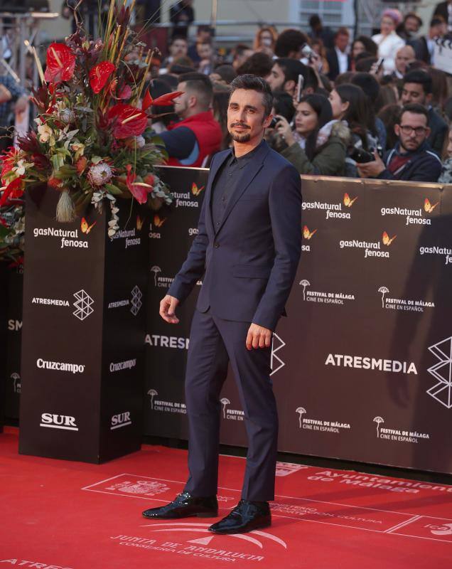 La alfombra roja de la gala de clausura del Festival de Cine