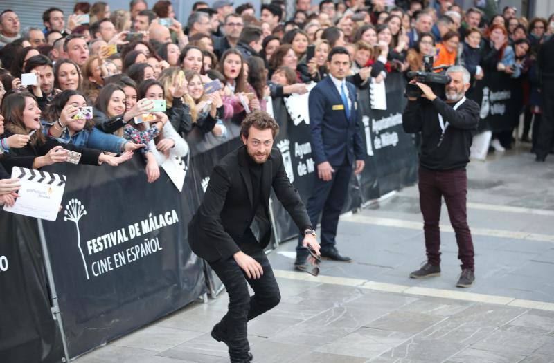 La alfombra roja de la gala de clausura del Festival de Cine