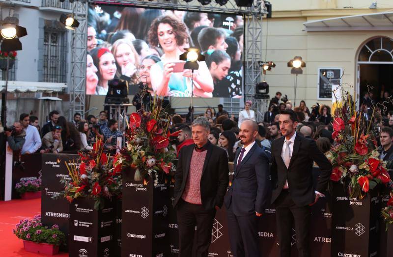 La alfombra roja de la gala de clausura del Festival de Cine