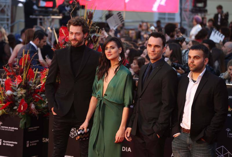 La alfombra roja de la gala de clausura del Festival de Cine