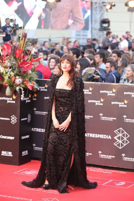 La alfombra roja de la gala de clausura del Festival de Cine