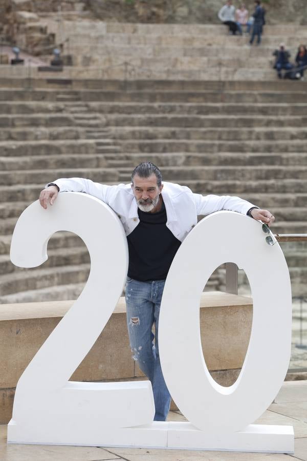 Las mejores fotos de Antonio Banderas en el Festival de Málaga