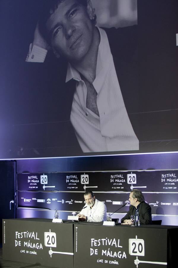 Las mejores fotos de Antonio Banderas en el Festival de Málaga