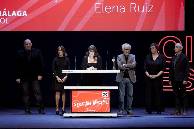 La gala de clausura del Festival de Cine de Málaga, en imágenes