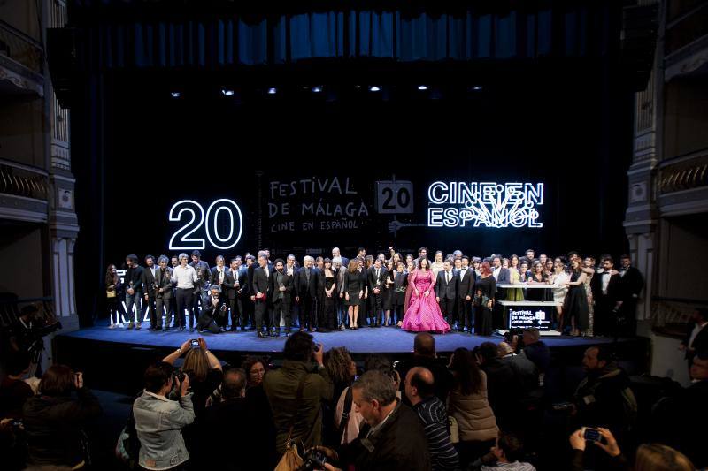 La gala de clausura del Festival de Cine de Málaga, en imágenes