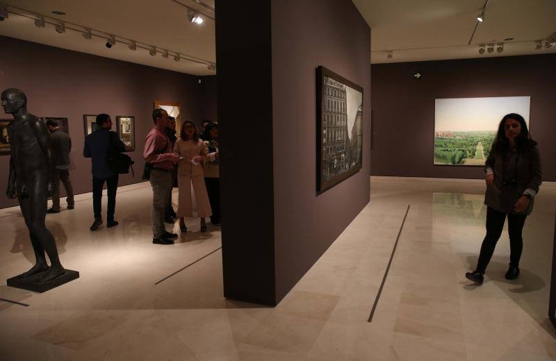 Fotos de la nueva exposición realista en el Museo Carmen Thyssen de Málaga