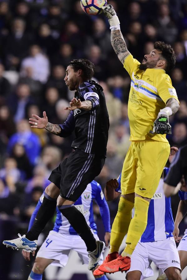 El Leganés-Real Madrid, en imágenes