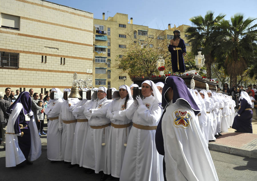 Los traslados del Sábado de Pasión en Málaga, en imágenes