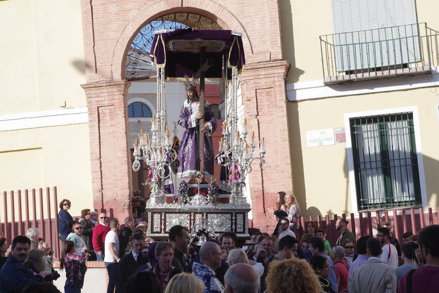 Los traslados del Sábado de Pasión en Málaga, en imágenes