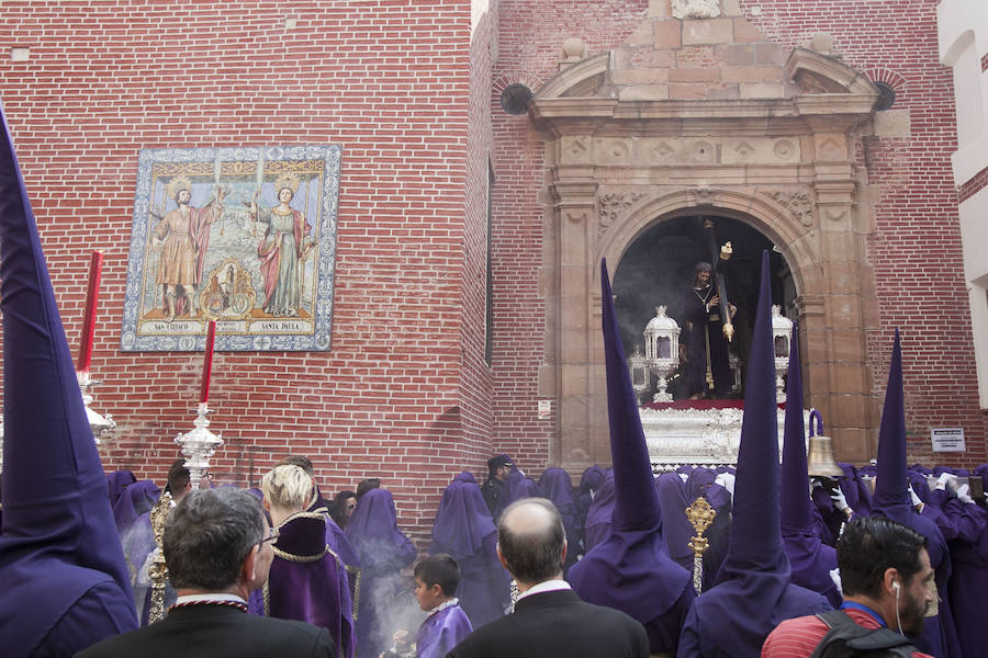 La salida procesional de Pasión, en imágenes