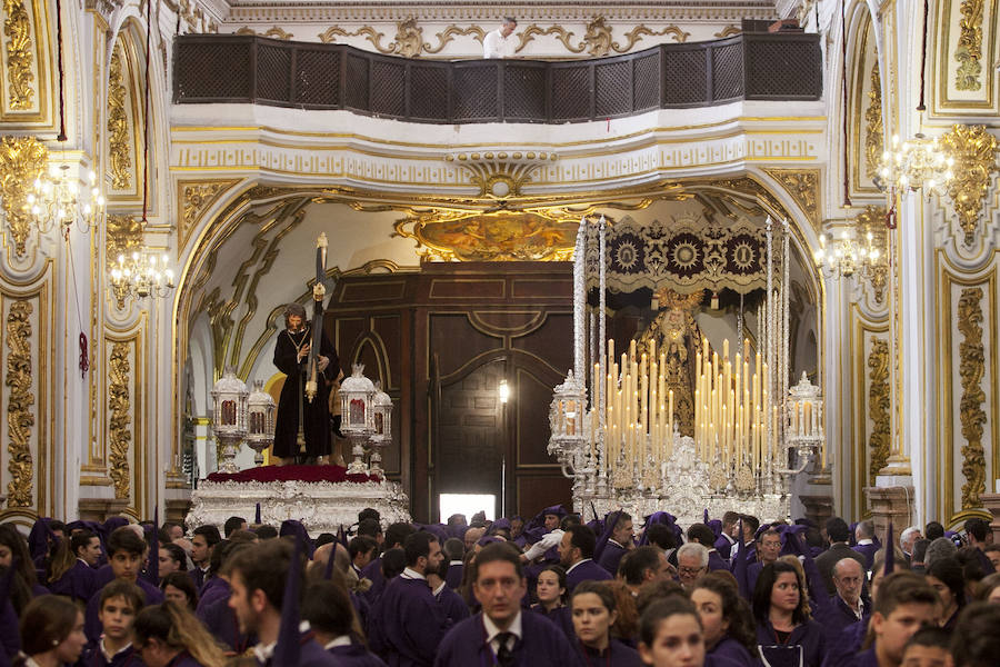 La salida procesional de Pasión, en imágenes