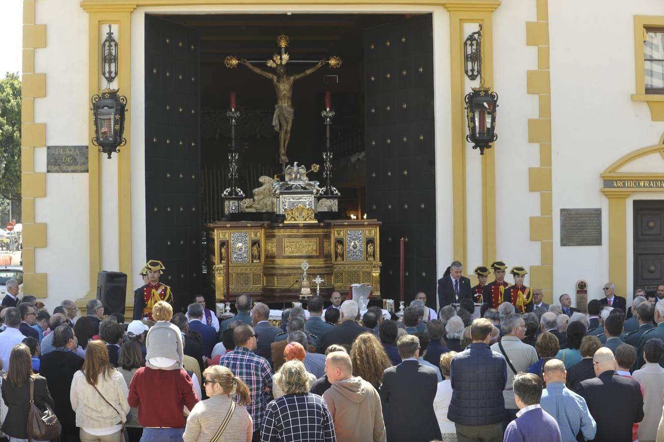 Misa de Campaña de 2017 de la Archicofradía de la Expiración