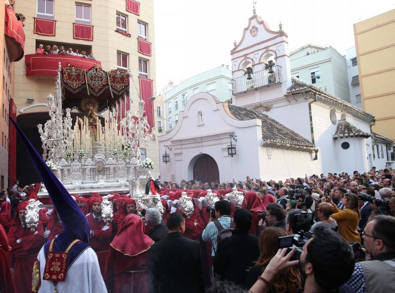 Fotos del desfile procesional de Zamarrilla en el Jueves Santo de Málaga 2017