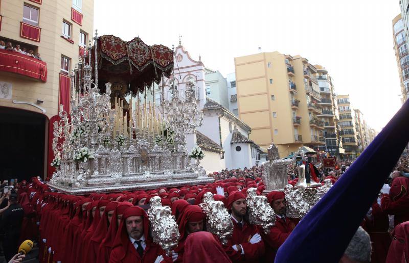 Fotos del desfile procesional de Zamarrilla en el Jueves Santo de Málaga 2017