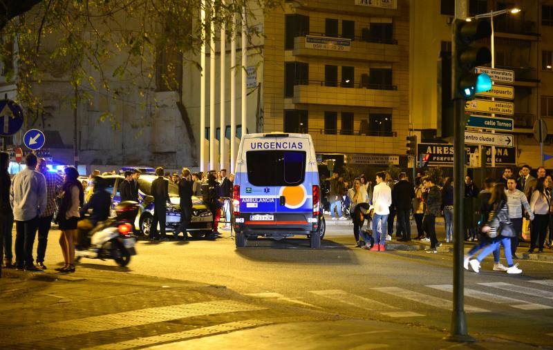 Fotos de la estampida y el pánico en la Madrugá de Sevilla