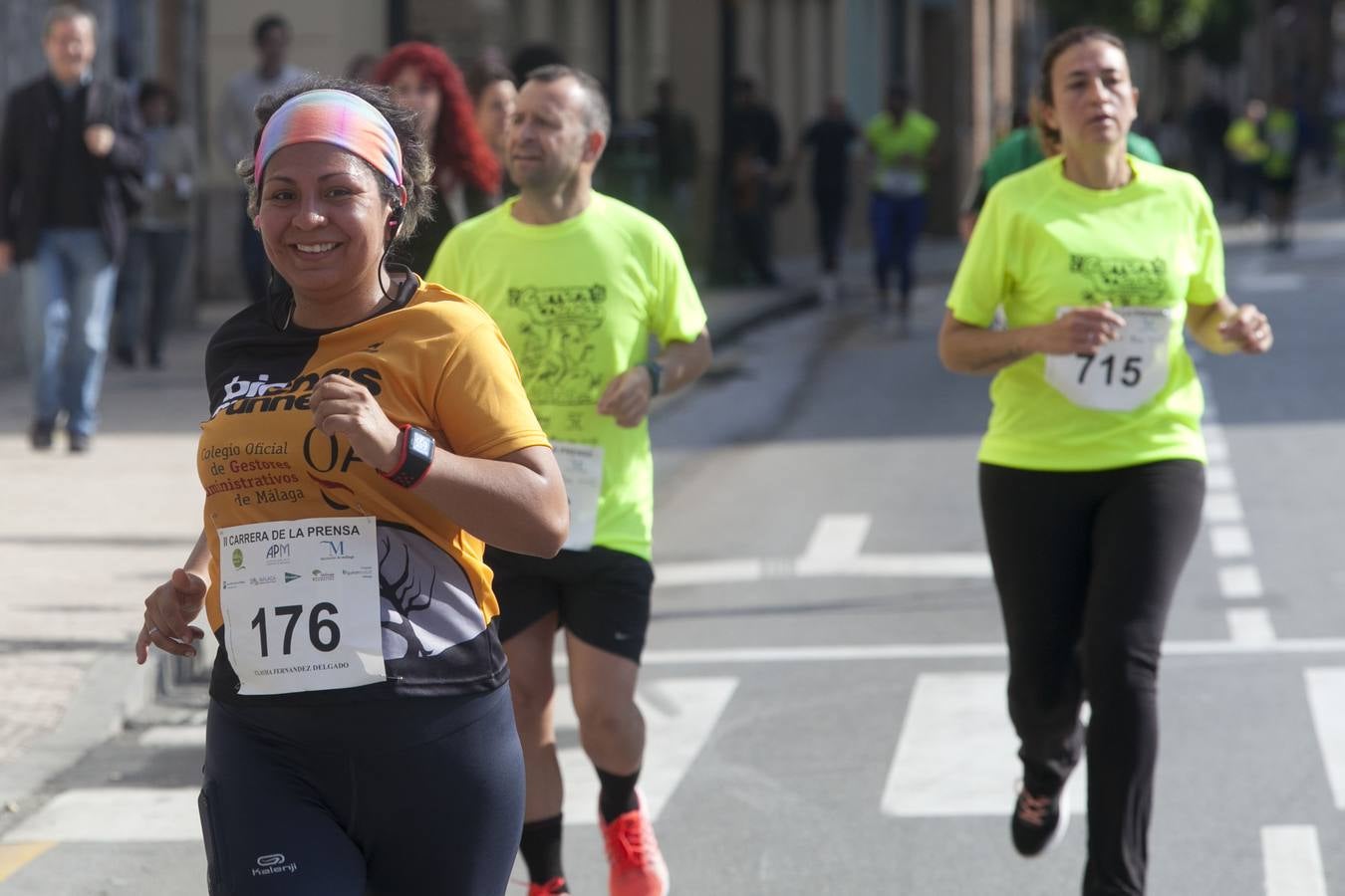 Las mejores fotos de la segunda Carrera de la Prensa de Málaga (I)
