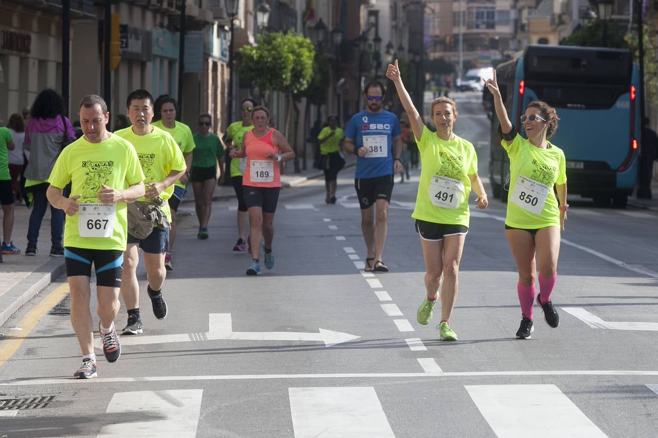 Las mejores fotos de la segunda Carrera de la Prensa de Málaga (I)