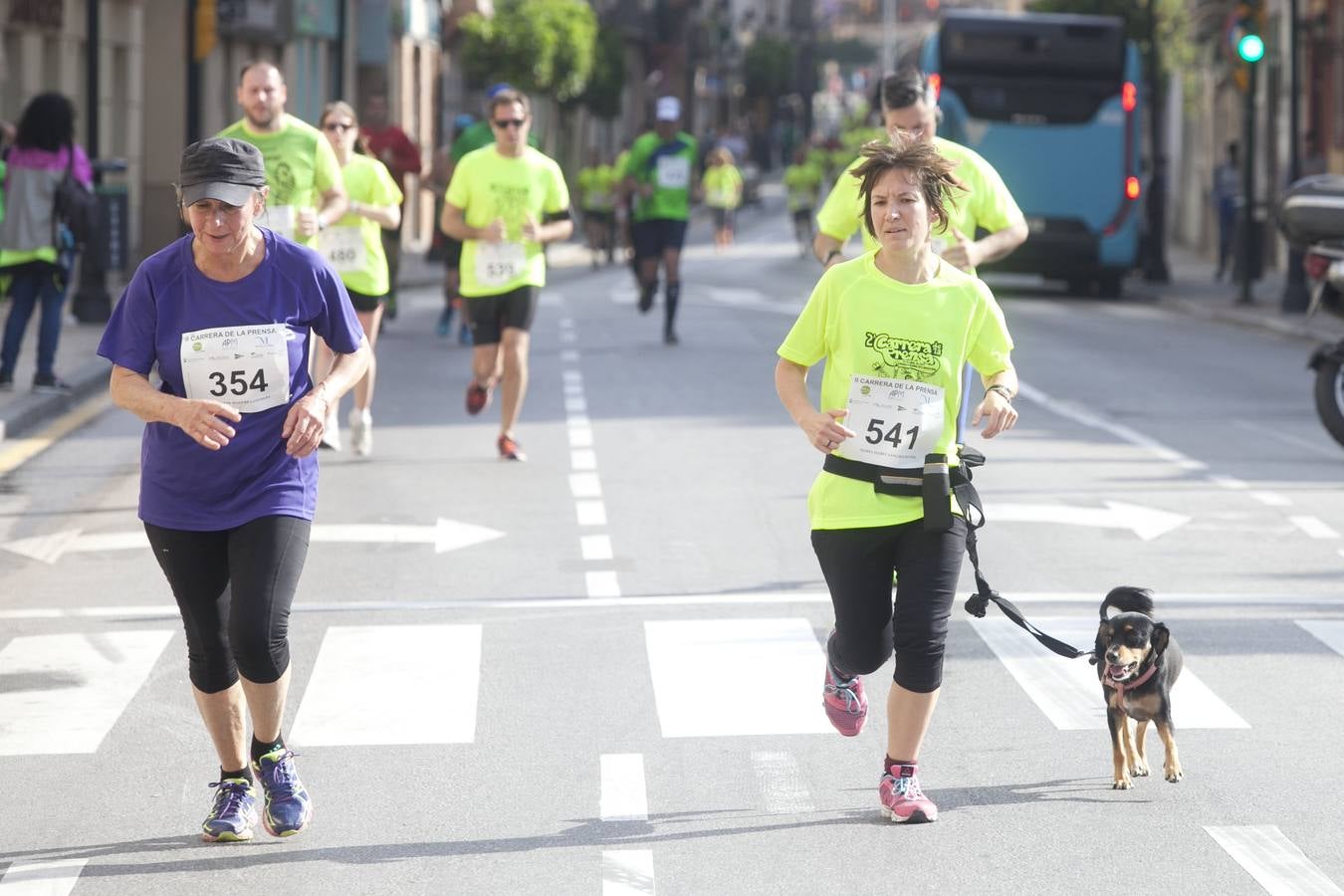 Las mejores fotos de la segunda Carrera de la Prensa de Málaga (I)