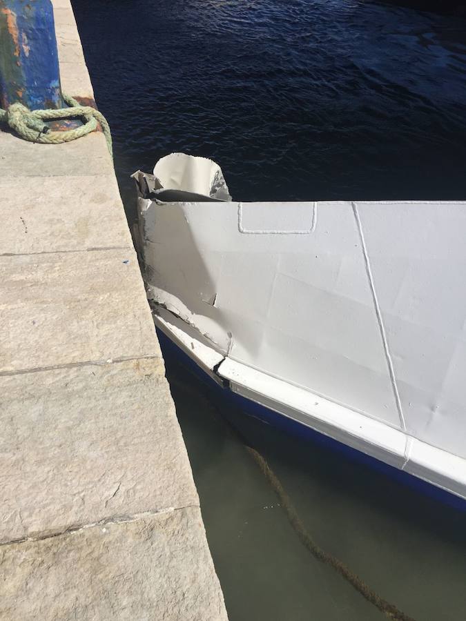 Así ha quedado el &#039;melillero&#039; de Balearia