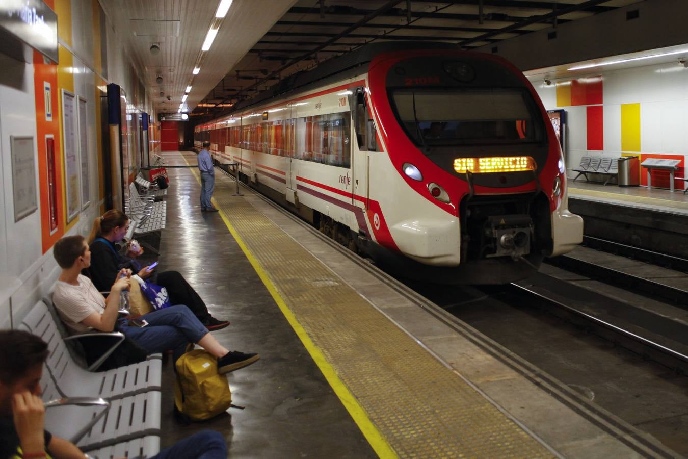 Retrasos en el Cercanías de Fuengirola