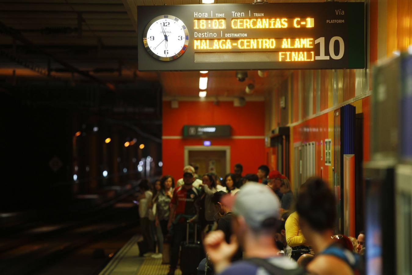 Retrasos en el Cercanías de Fuengirola