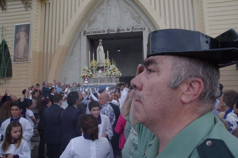 Fotos de las procesiiones de la Divina Pastora y la Virgen de Fátima