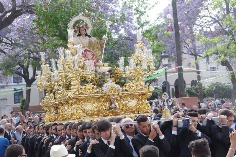 Fotos de las procesiiones de la Divina Pastora y la Virgen de Fátima