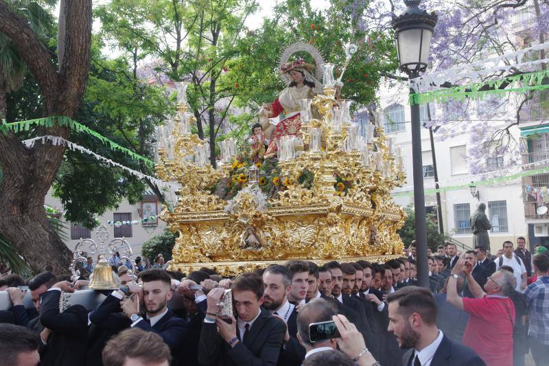 Fotos de las procesiiones de la Divina Pastora y la Virgen de Fátima