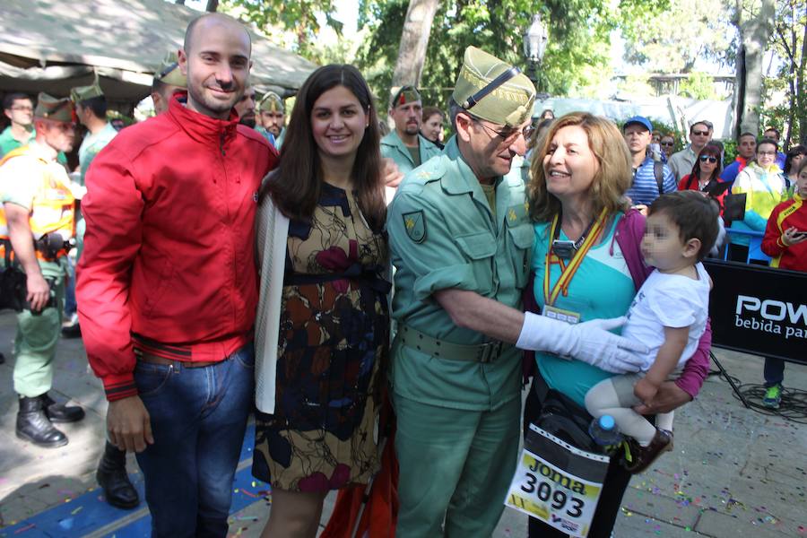 Fotos de los últimos participantes en los 101 kilómetros de la Legión de Ronda