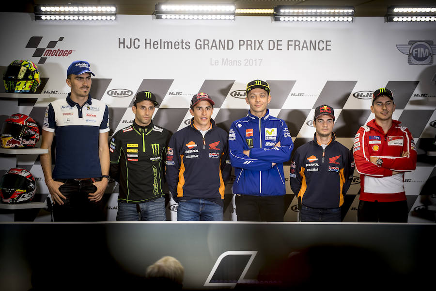 La presentación del GP de Le Mans, en imágenes