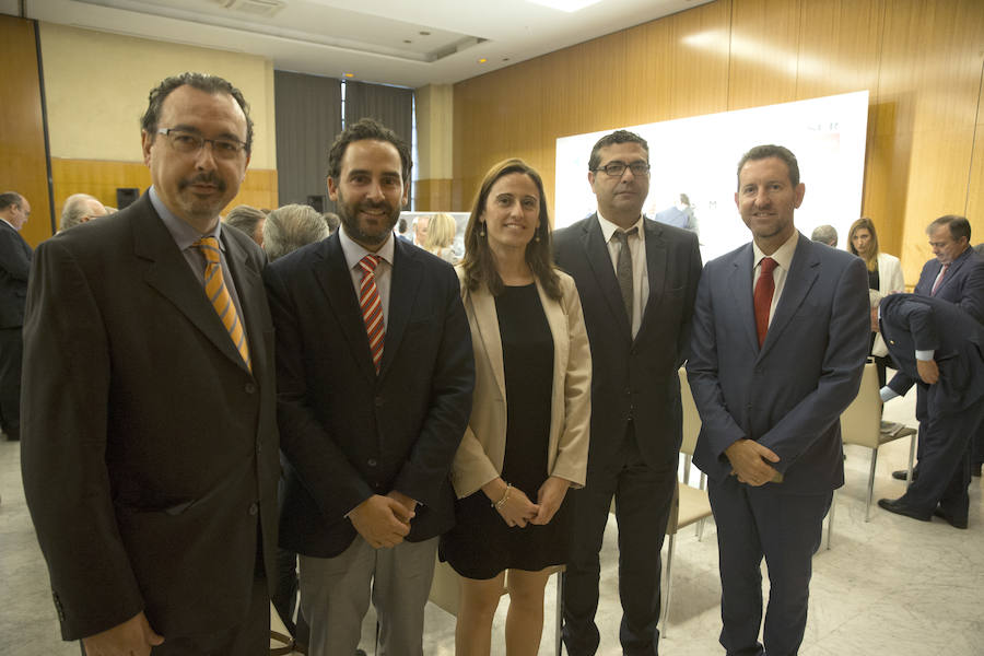 José Miguel Aguilar, Daniel Pérez, Yolanda Quesada, Javier Recio y Damián Vázquez.. 