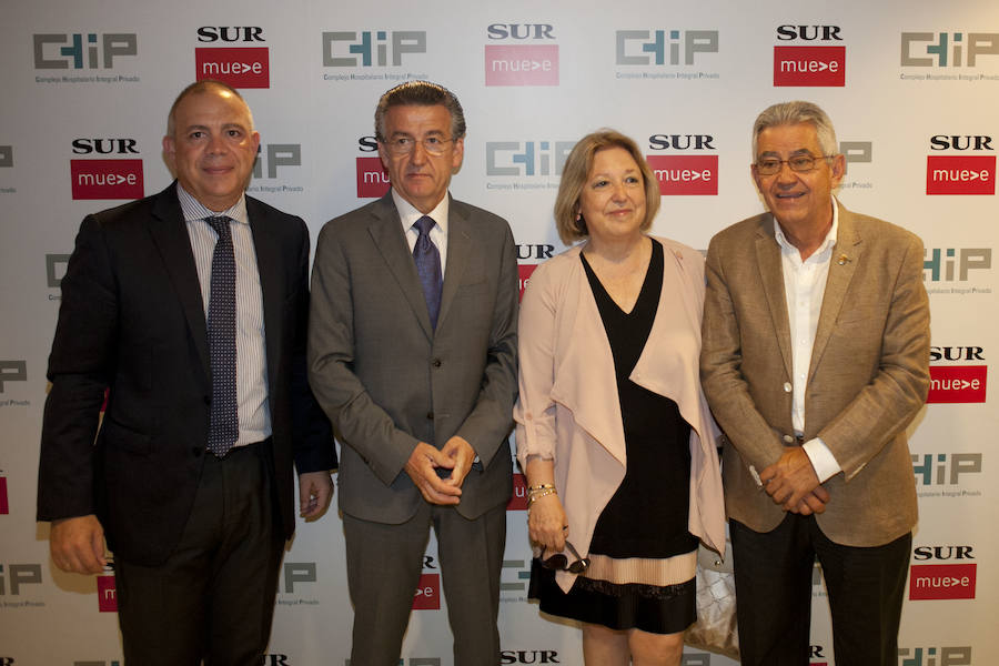 Cipriano Virués, Emiliano Nuevo, María Ángeles Gertrudis y Rafael Gálvez.. 