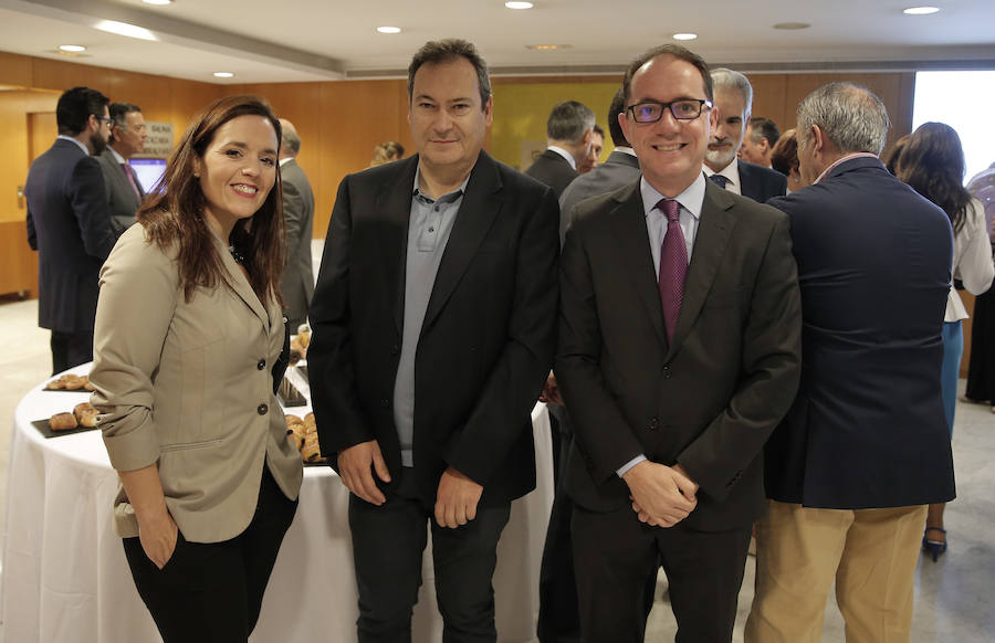 Marisol Illescas, Tomás Arjona y Federico Moret. 