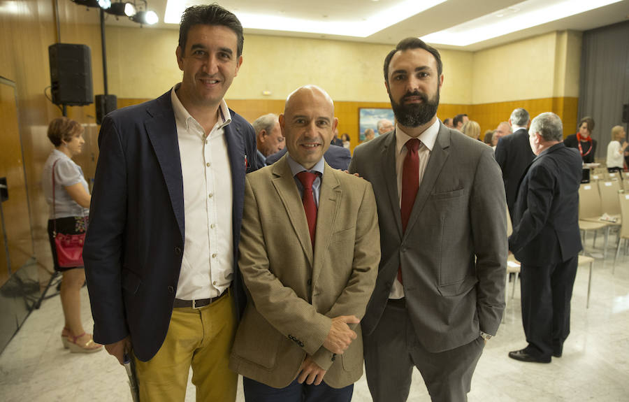 José Antonio González, Javier Salas y Mariano Ruiz.. 