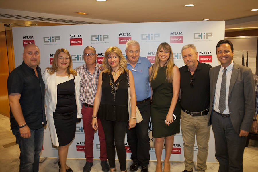 Pedro Escalona, Ana Isabel González, Antonio Macías, Alicia Fernández, Juan Miguel Contioso, Estefanía Martín y Ramón Sánchez-Garrido.. 