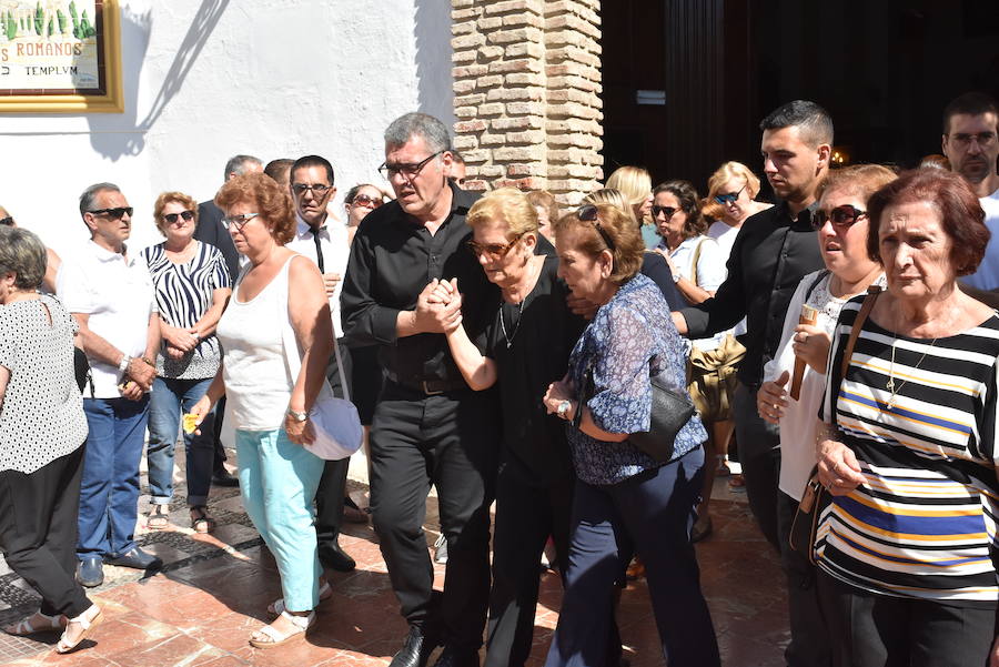 El funeral de David Delfín en Marbella, en imágenes