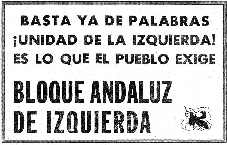 Anuncios electorales de la campaña del 15-J en Málaga