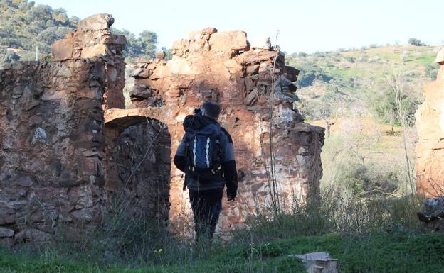 La ruta pasa junto a una antigua casa, conocida como la de Juan Matas