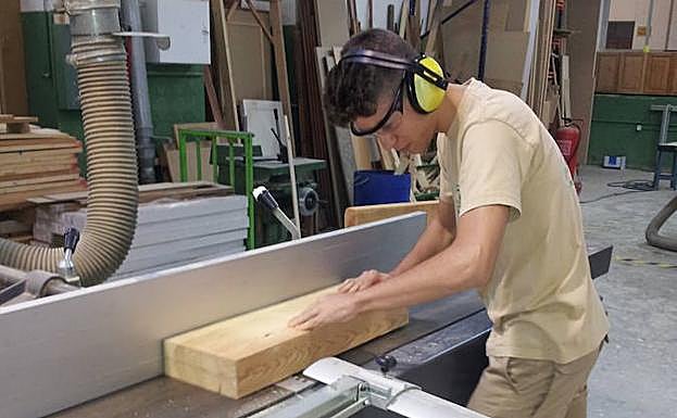 Madera en el Rosaleda pasa a impartirse en la modalidad Dual.