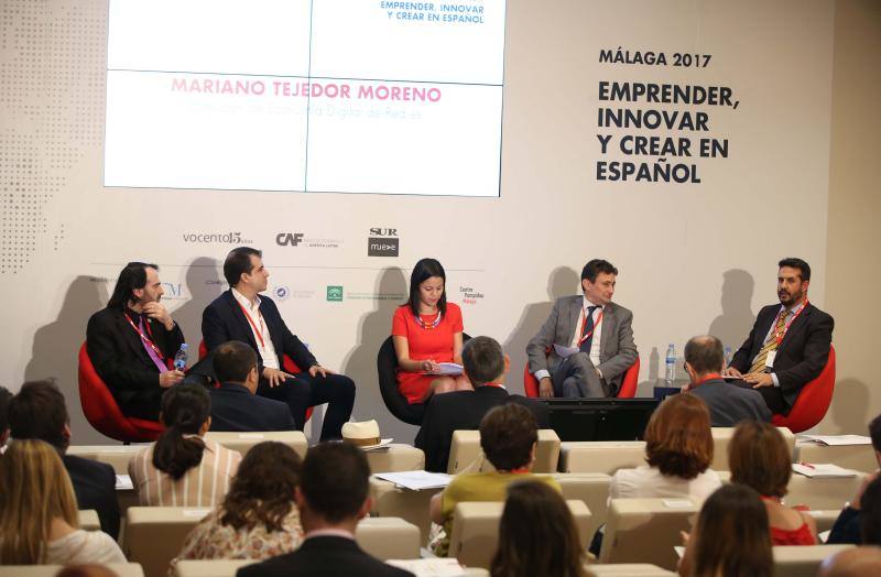 Málaga ha vuelto a ser la sede del foro Futuro en Español, una iniciativa de Vocento y CAF-Banco de Desarrollo de América Latina en el que se ha abordado el reto de innovar en Latinoamérica. 