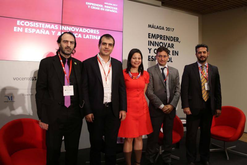 Málaga ha vuelto a ser la sede del foro Futuro en Español, una iniciativa de Vocento y CAF-Banco de Desarrollo de América Latina en el que se ha abordado el reto de innovar en Latinoamérica. 